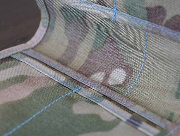 Blue Force Gear Wallet For Men Stiching Details