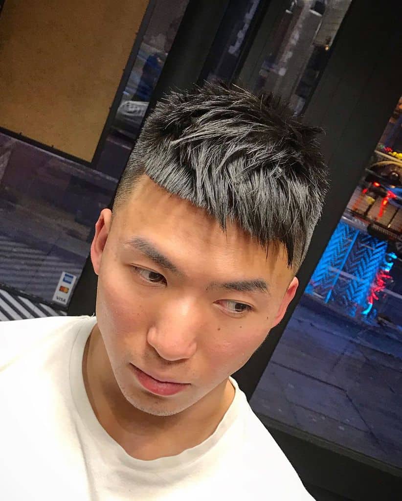 Blunt Fade Hair Cut