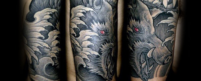 Boar Tattoo Designs For Men