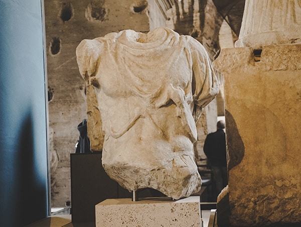 Body Statue Colosseum Stone