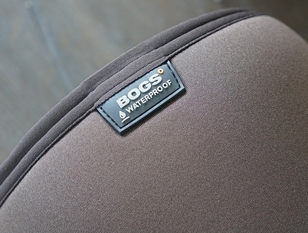 Bogs Detail At Top Of Mens Stockman Composite Toe Boot