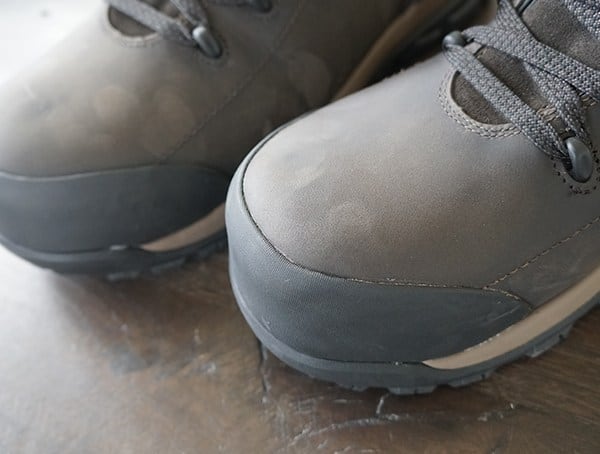 Bogs Foundation Mid Leather Composite Toe Boots With Reinforced Toe