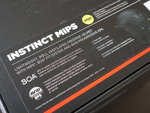 Bolle Instinct Mips Helmet Features Box