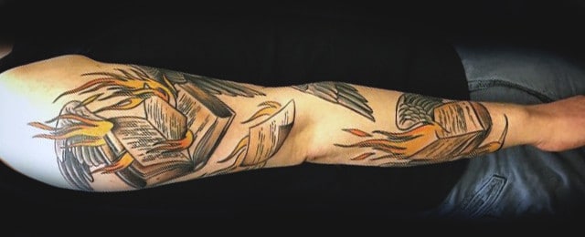 Book Tattoos For Men