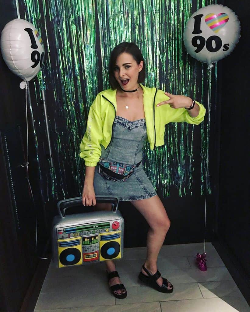 Boombox 90s Aesthetic Fashion