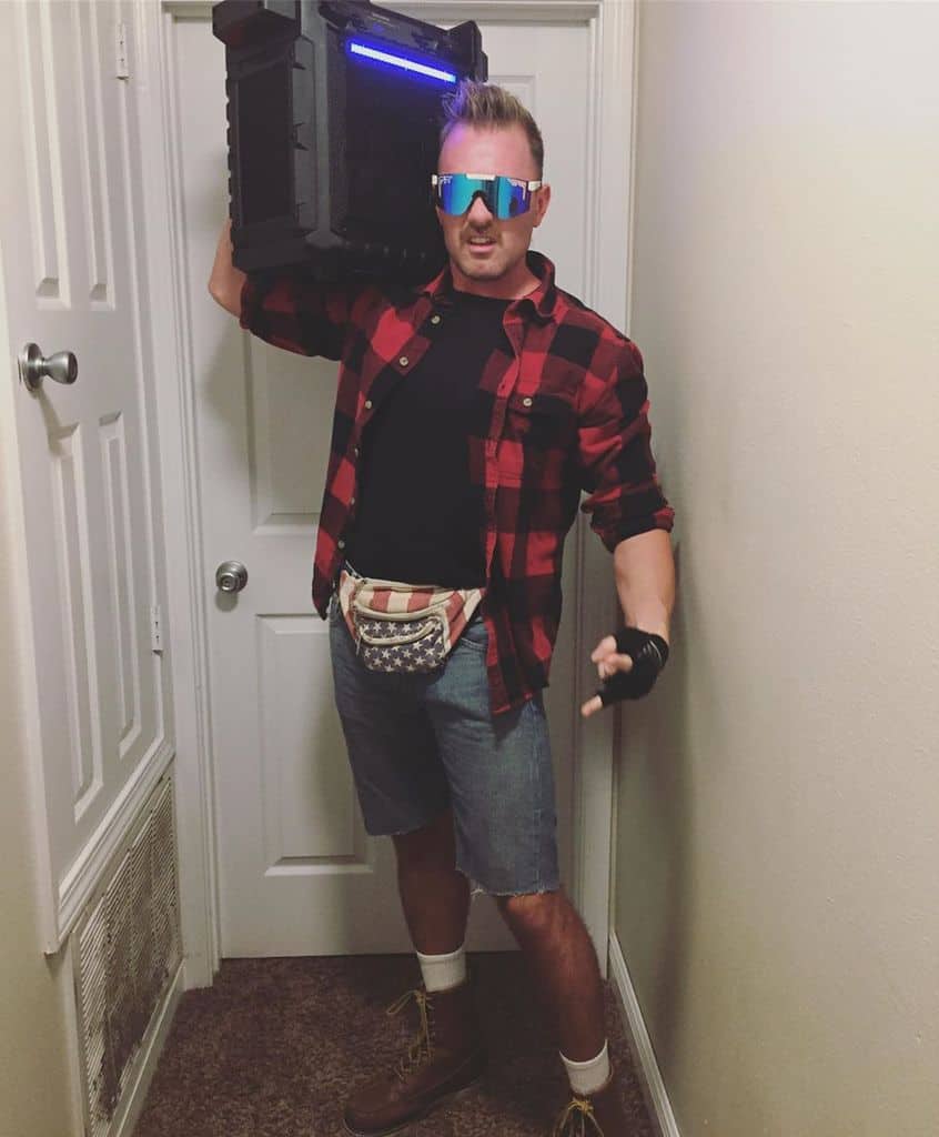 Boots Creeper Gloves Fanny Pack 90s Fashion