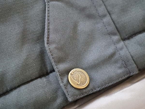 Bottom Bottom Light Padded Mens Winter Jacket Fjallraven Skogso