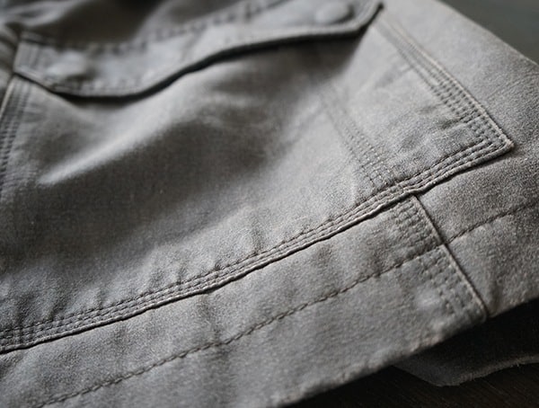 Bottom Stiching Of Jacket Dakota Grizzly Tripp Mens Travel Coat