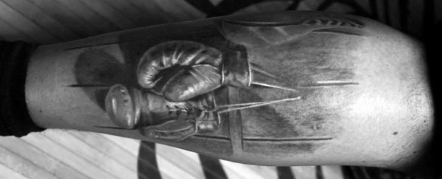 Boxing Gloves Tattoo Designs For Men