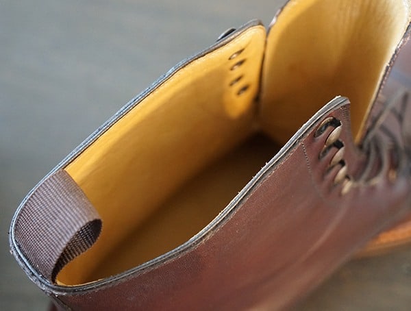 Breathable Full Grain Leather Lining Beckett Simonon Dowler Cap Toe Boots