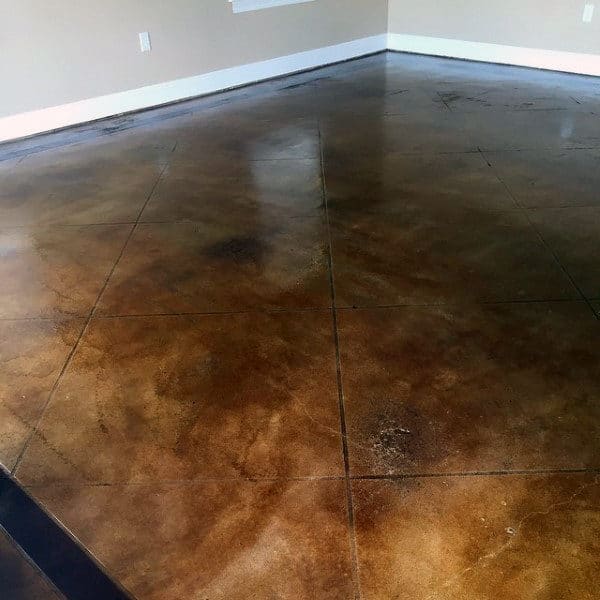 Bronze Epoxy Garage Flooring Ideas