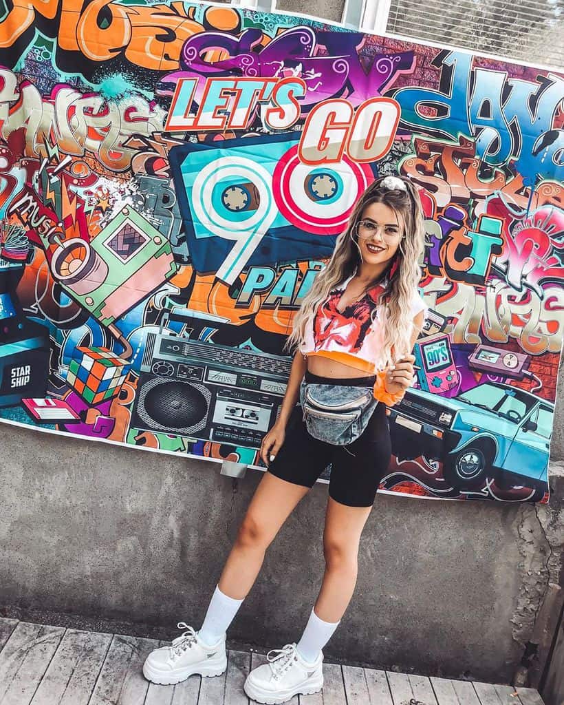 Brooklyn Fashion 90s Party Outfit