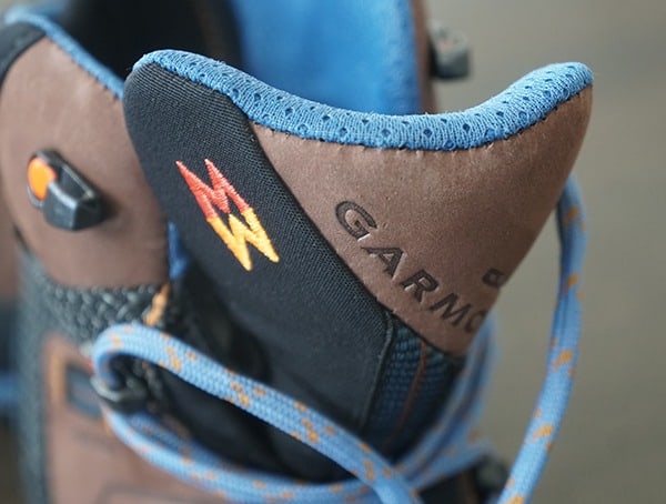 Brown And Blue Leather Garmont Toubkal Gtx Boots For Men