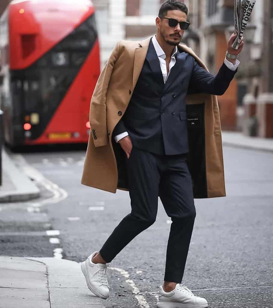 Brown Coat Mens Suit Style