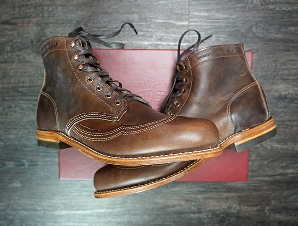 Brown Mens Wolverine Addison 1000 Mile Boots Reviews