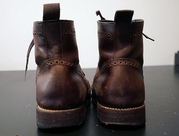 Brown Thursday Boot Reviews Rear View