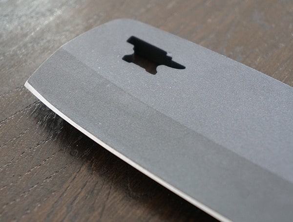 Buck Knives Compadre Froe Anvil Blade Detail On Knife