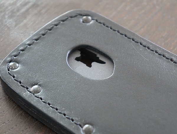 Buck Knives Compadre Froe Leather Sheath Hole Near End Of Blade