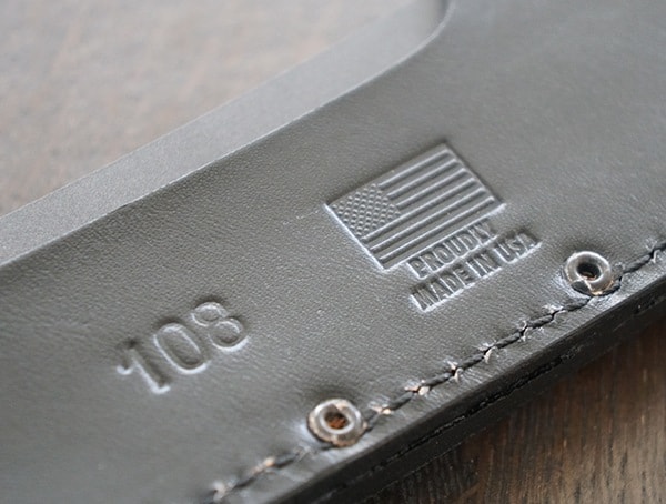 Buck Knives Compadre Froe Made In The Usa Leather Sheath