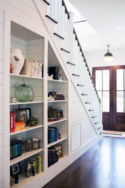 under stairs storage