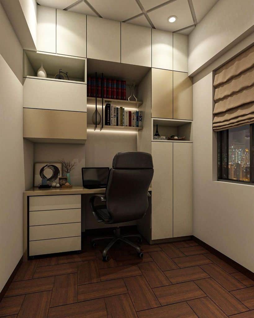 small home office built-in office cabinets and shelving units office chair