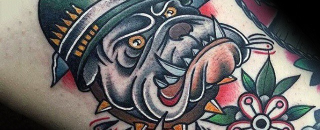 Bulldog Tattoos For Men