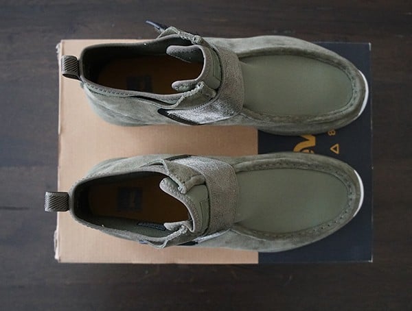 Burnt Olive Teva Peralta Chukka Boots For Men Top View