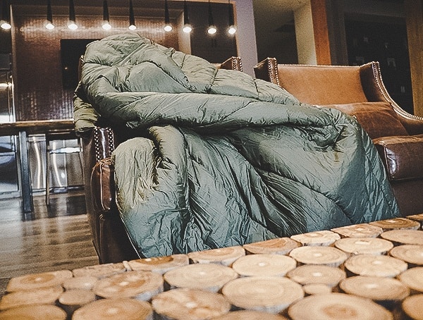 Burnt Olive Two Person Rumpl Original Blanket Reviews