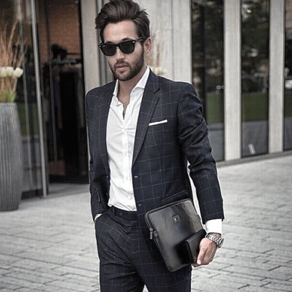Business Professional Guys How To Wear A Suit Without A Tie Outfits Style Ideas