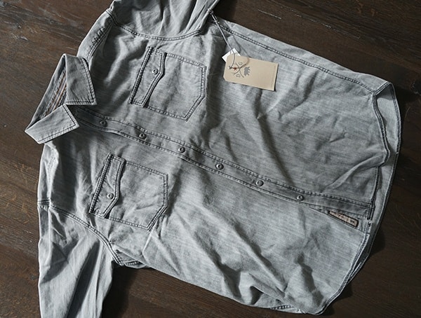 Button Down Mens Dakota Grizzly Ryder Shirts Front