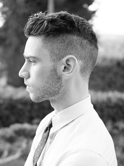 Buzzed Side Hairstyle
