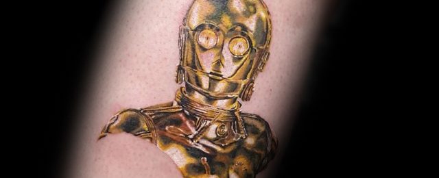 C3po Tattoo Ideas For Men