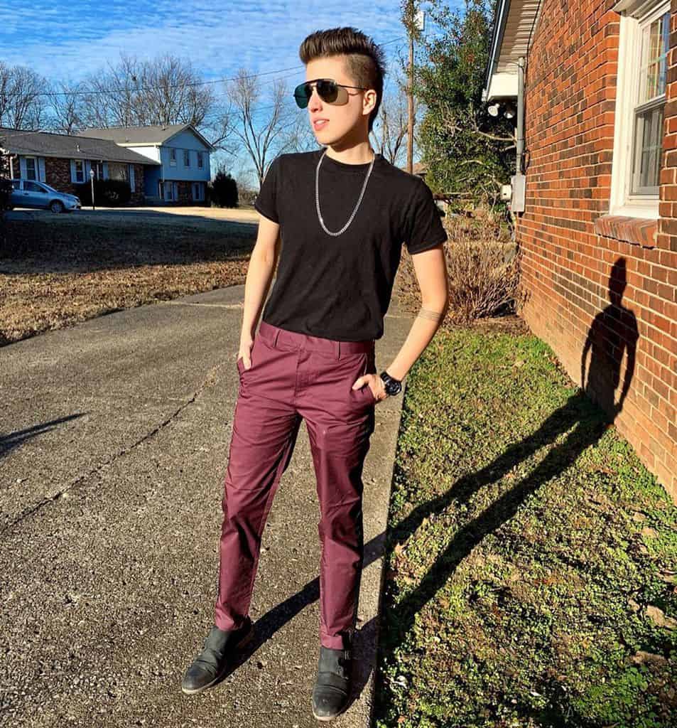 Calssic Red Pants Fashion