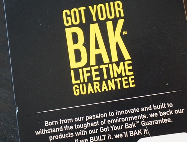 Camelbak Bfm Got Your Bak Lifetime Guarantee Tag