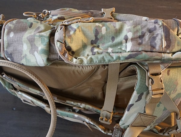 Camelbak Bfm Tactical Side Of Backpack Double Storage Compartments