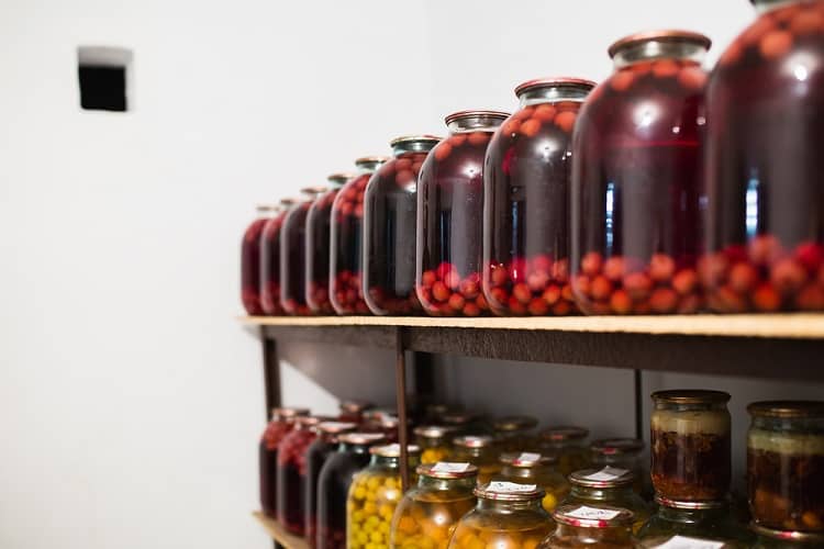 Canned Cherries Basement Food Storage Ideas