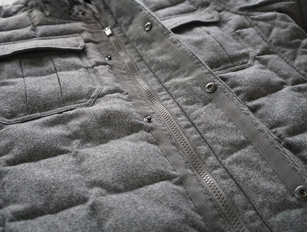 Cape Heather Mens Nau Utility Wool Down Jacket