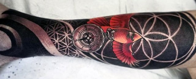 Cardinal Tattoo Designs For Men