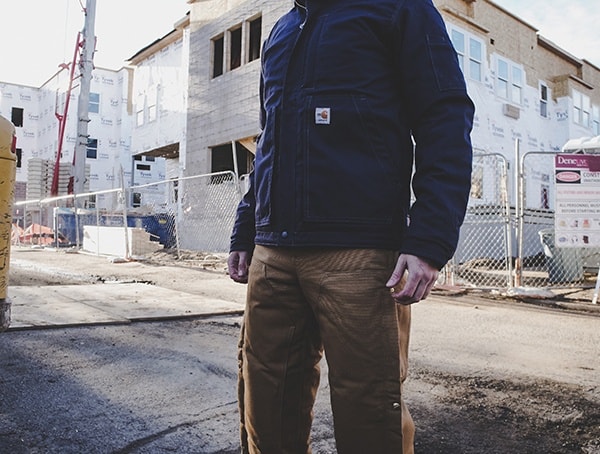 Carhartt Zip To Thigh Bib Overall Quilted Lined For Men Review