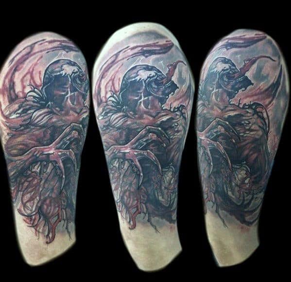Carnage Guys Tattoo Ideas Half Sleeve