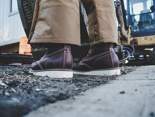 Carolina Moc Toe Wedge Review Mens Leather Work Boots