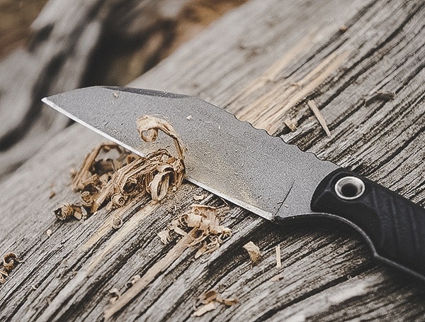 Carving Tinder For Campfire Rmj Tactical Coho Small Edc Knives