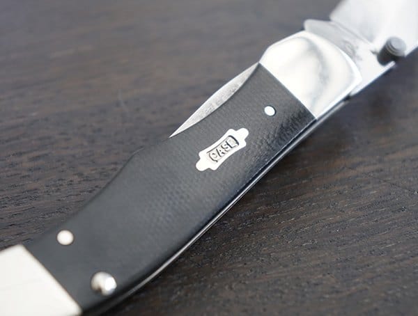 Case Kickstart Mid Folding Hunter Knife With One Handed Opening Liner Locking Clip Blade