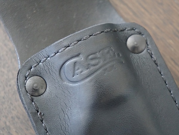 Case Winkler Sculpted Multi Cam G 10 Skinner Sheath Leather Embossed Detail