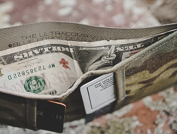 Cash Slot Blue Force Gear Bfg Wallet