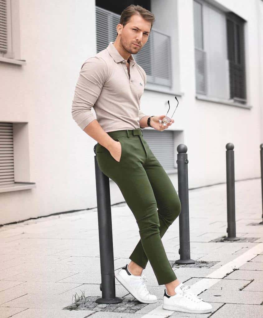 Casual Clothing Green Pants Outfit