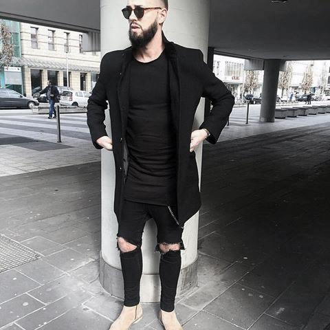 Casual Cool All Black Outfits Mens