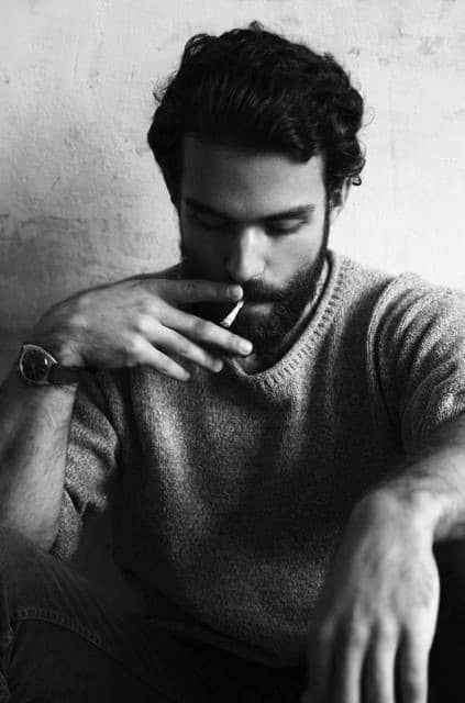 Casual Mens Flow Hairstyle