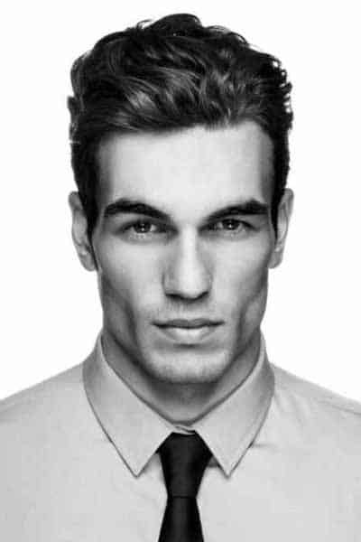 Casual Modern Mens Hair Look