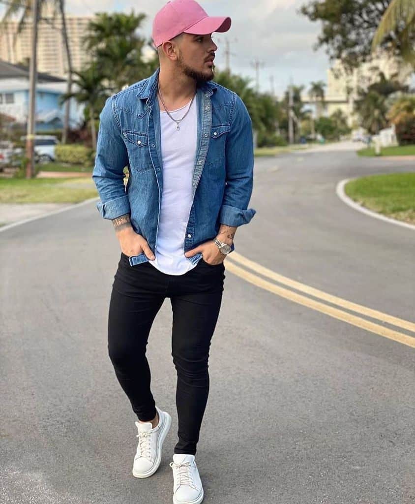 Casual Wear Denim Jacket Street Wear